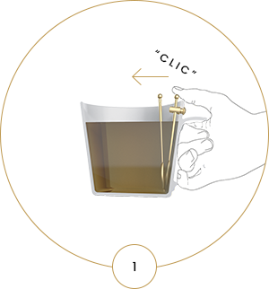 déclipsez facilement le mélangeur